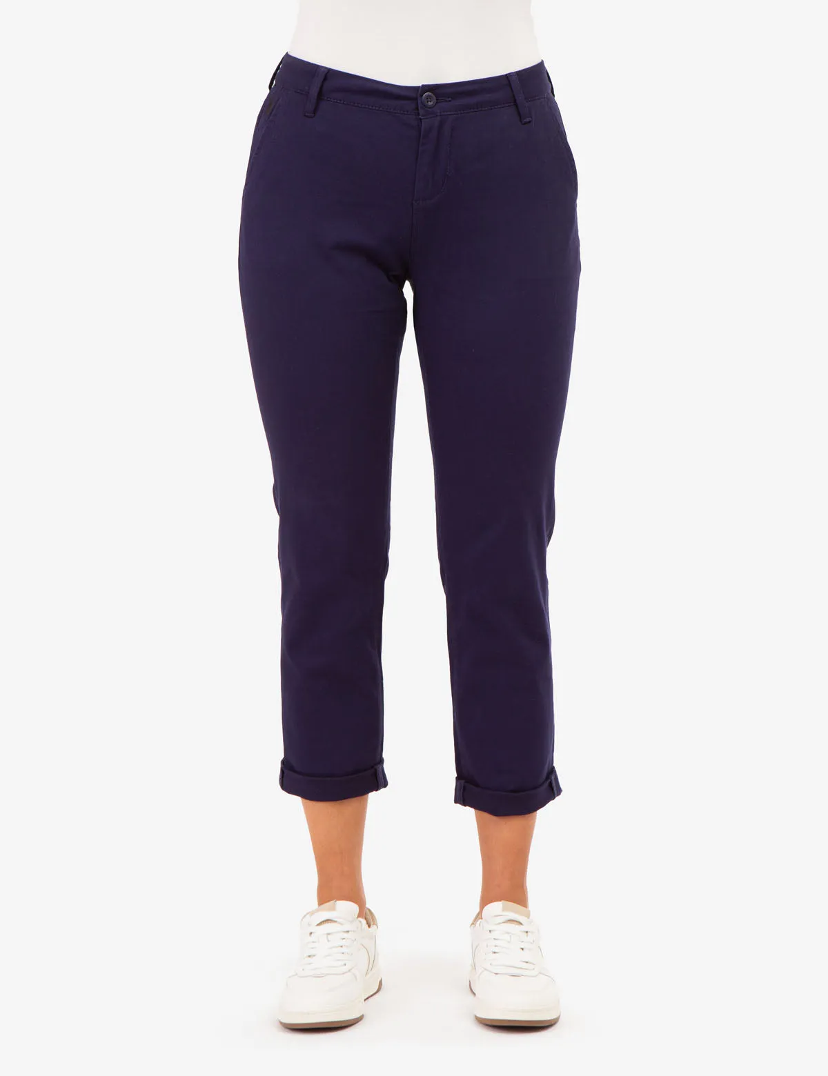 STRAIGHT CHINO PANTS