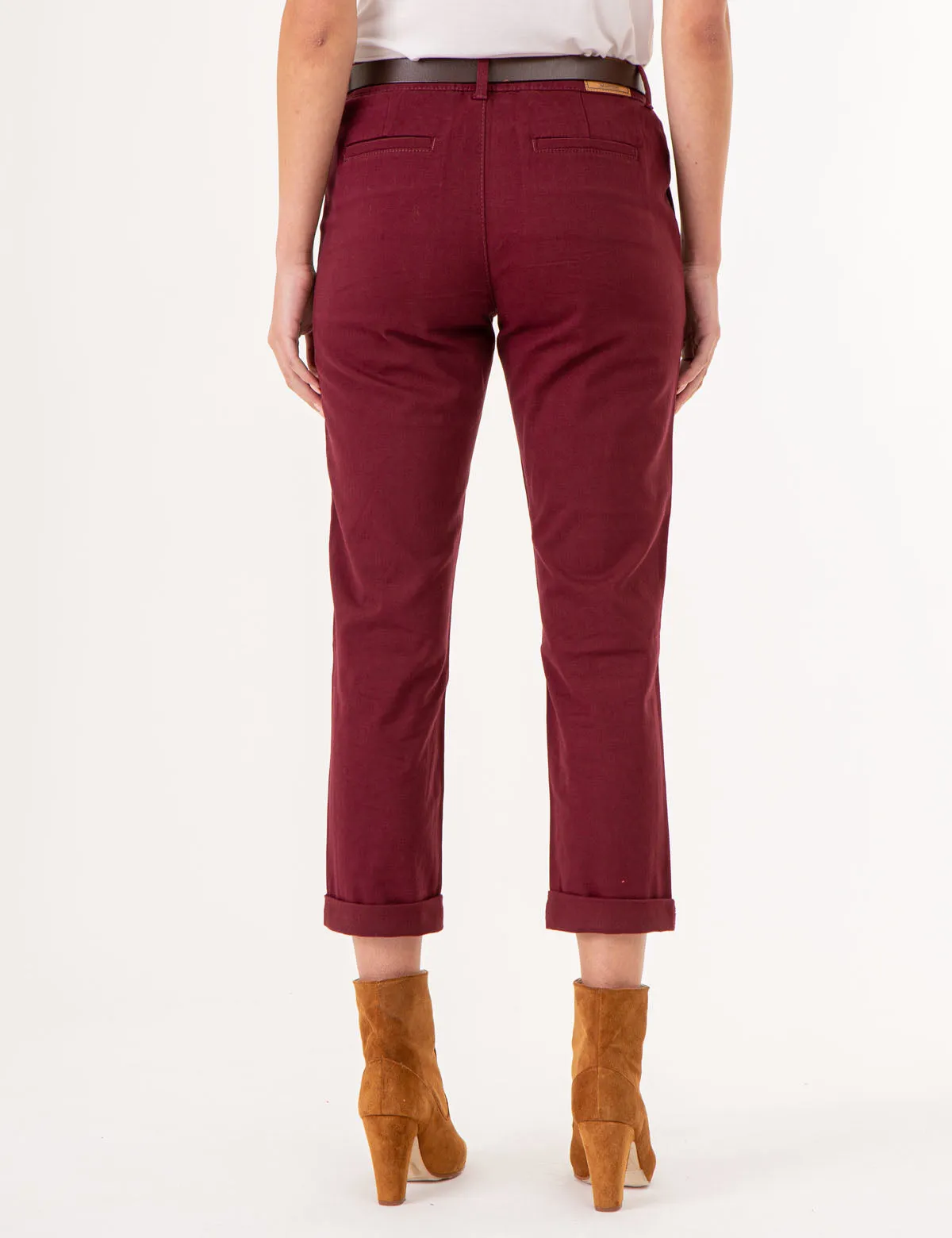 STRAIGHT CHINO PANTS