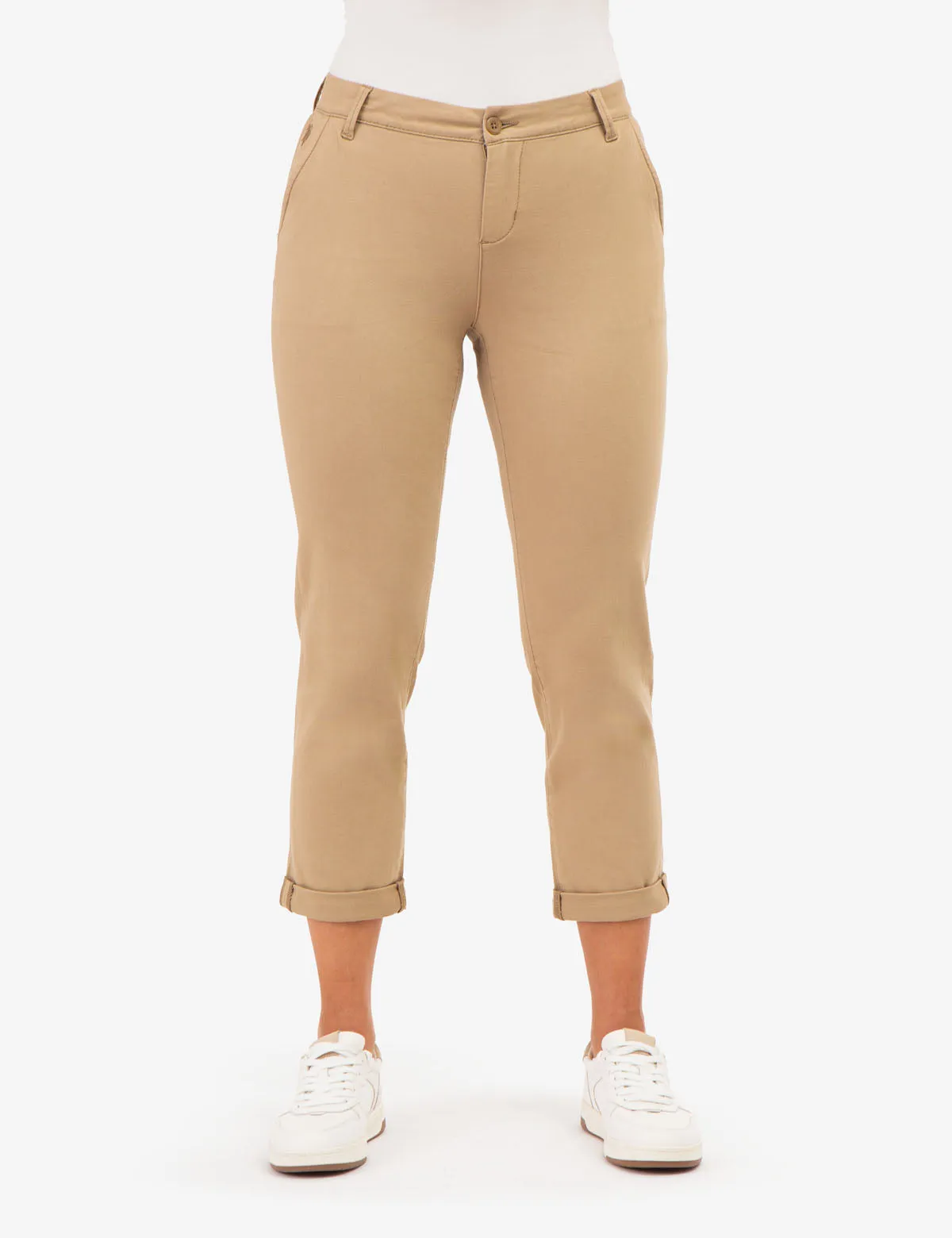 STRAIGHT CHINO PANTS