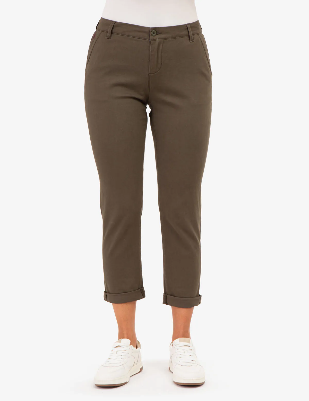 STRAIGHT CHINO PANTS