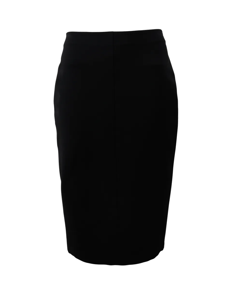 Stretch Pencil Skirt