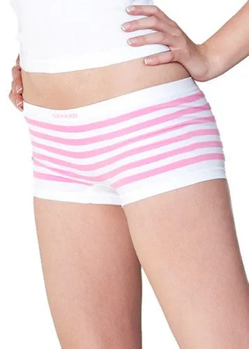 Striped Seamless Boy Short Undies