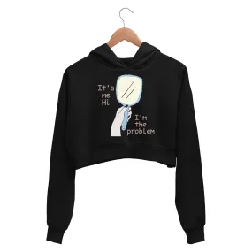 Taylor Swift Crop Hoodie - Anti Hero