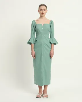 The Rosendale Mint Cotton Dress