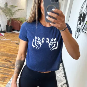 Tiger Eyes Cropped Tee