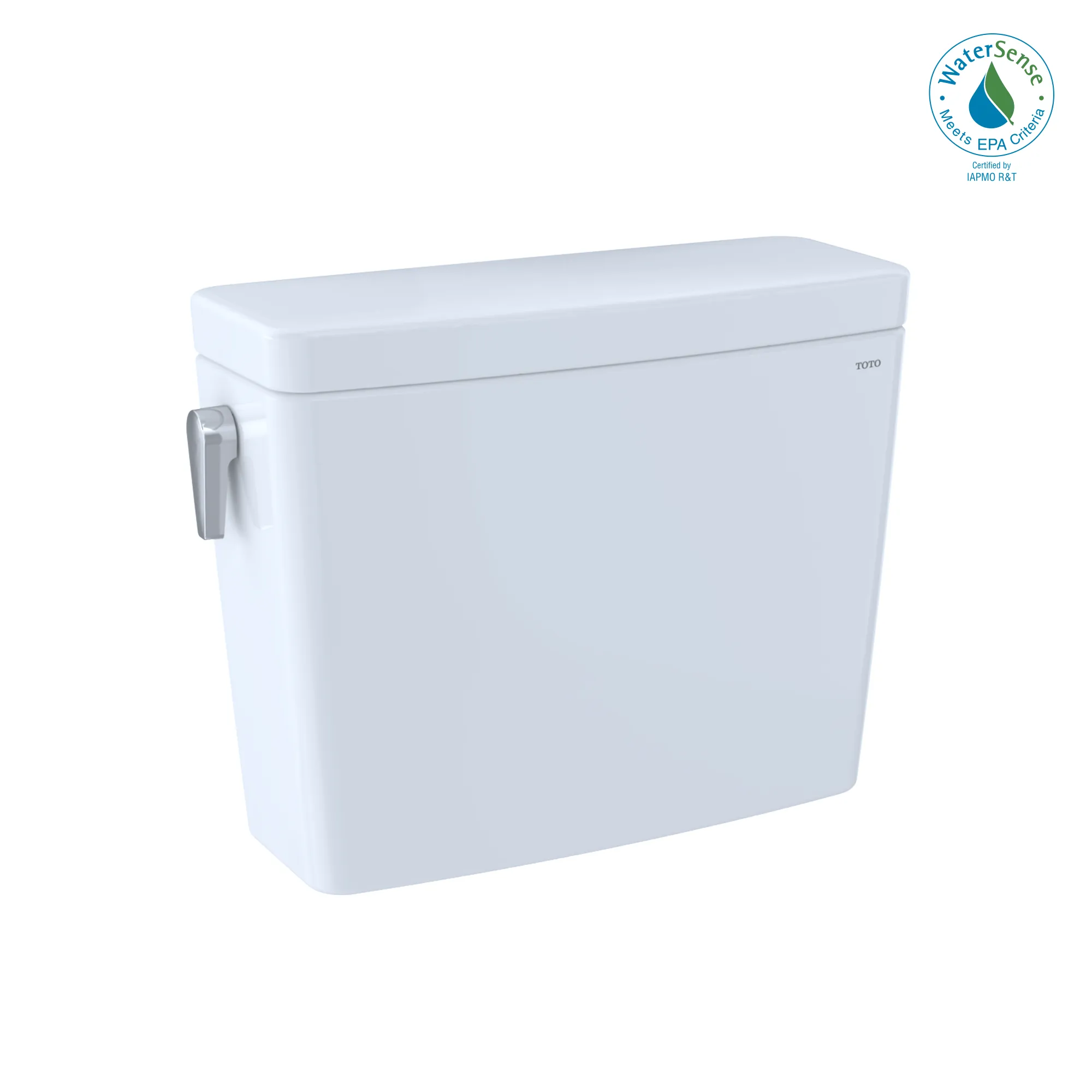 TOTO Drake Two-Piece Elongated Dual Flush 1.6 and 0.8 GPF Toilet Tank with WASHLET Auto Flush Compatibility, Cotton White ST746SMA#01
