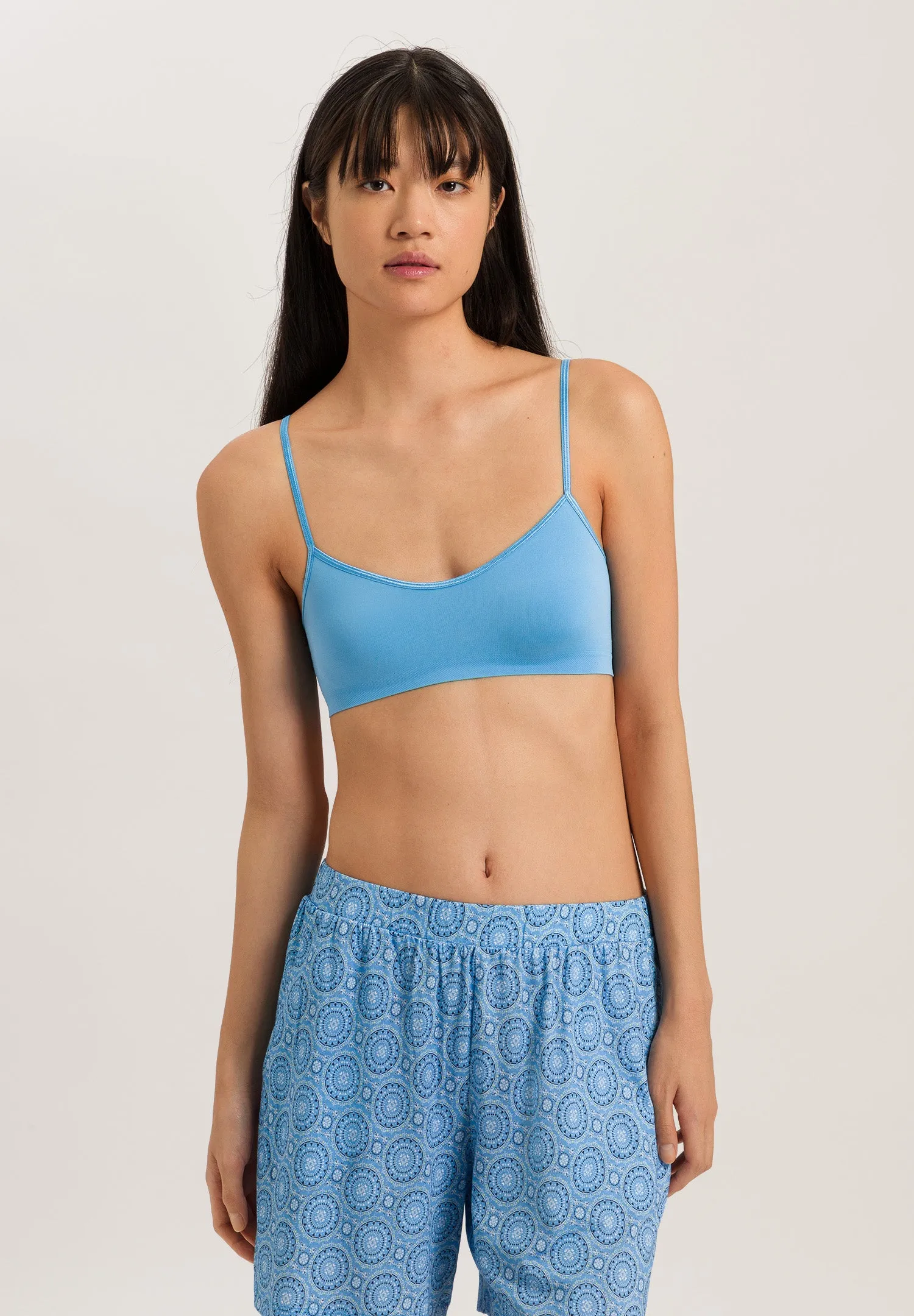 Touch Feeling Spaghetti Crop Top | Angelite 71824-2547