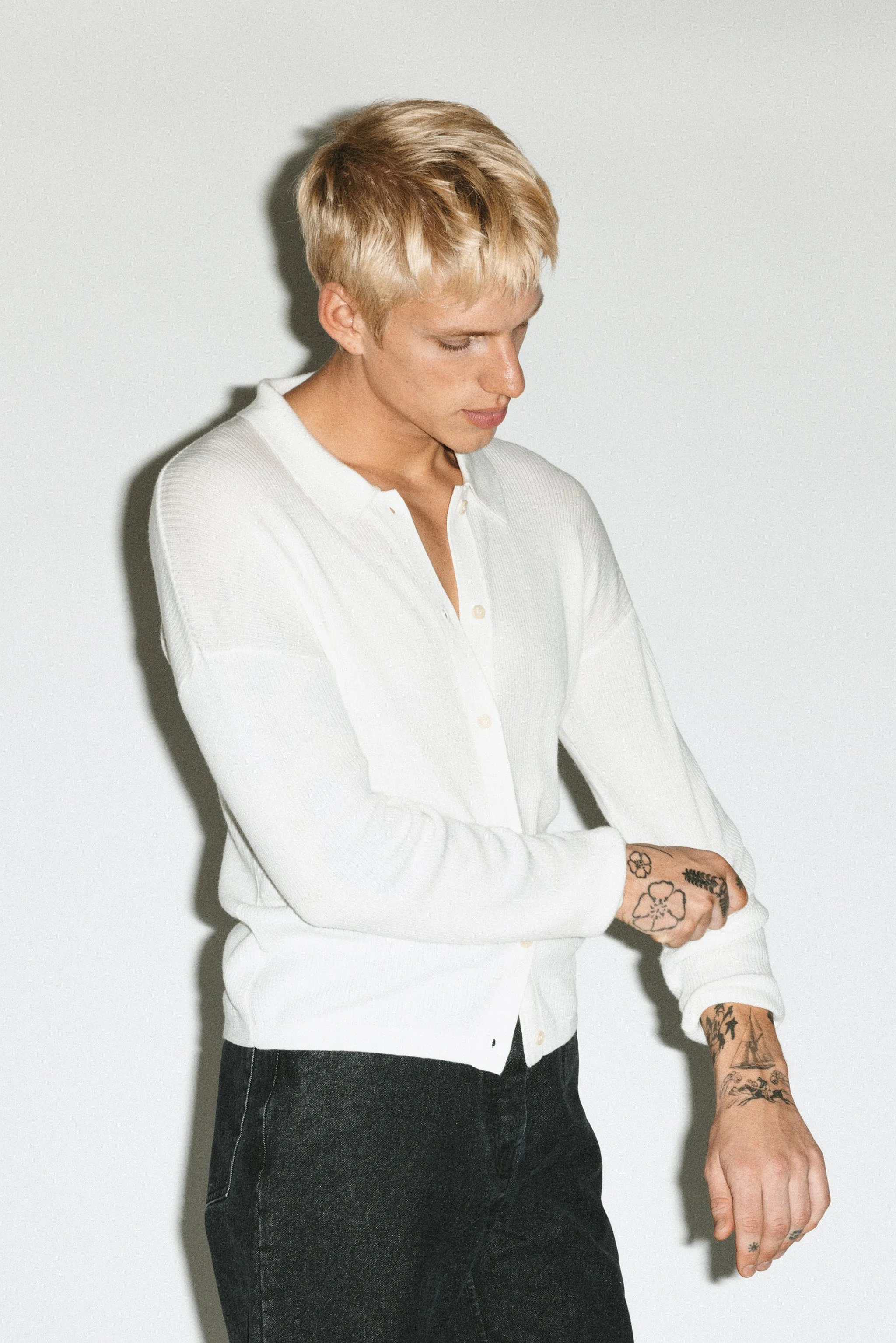 Tower Baby Cardigan  |  Ivory