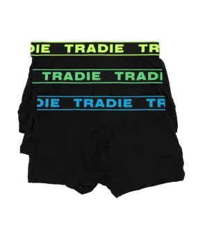 Tradie Mens 3PK Bamboo Fitted Trunk