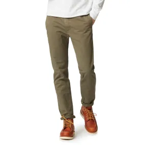 Twill Newport Slim Fit Chino - Olive Green (Final Sale)*