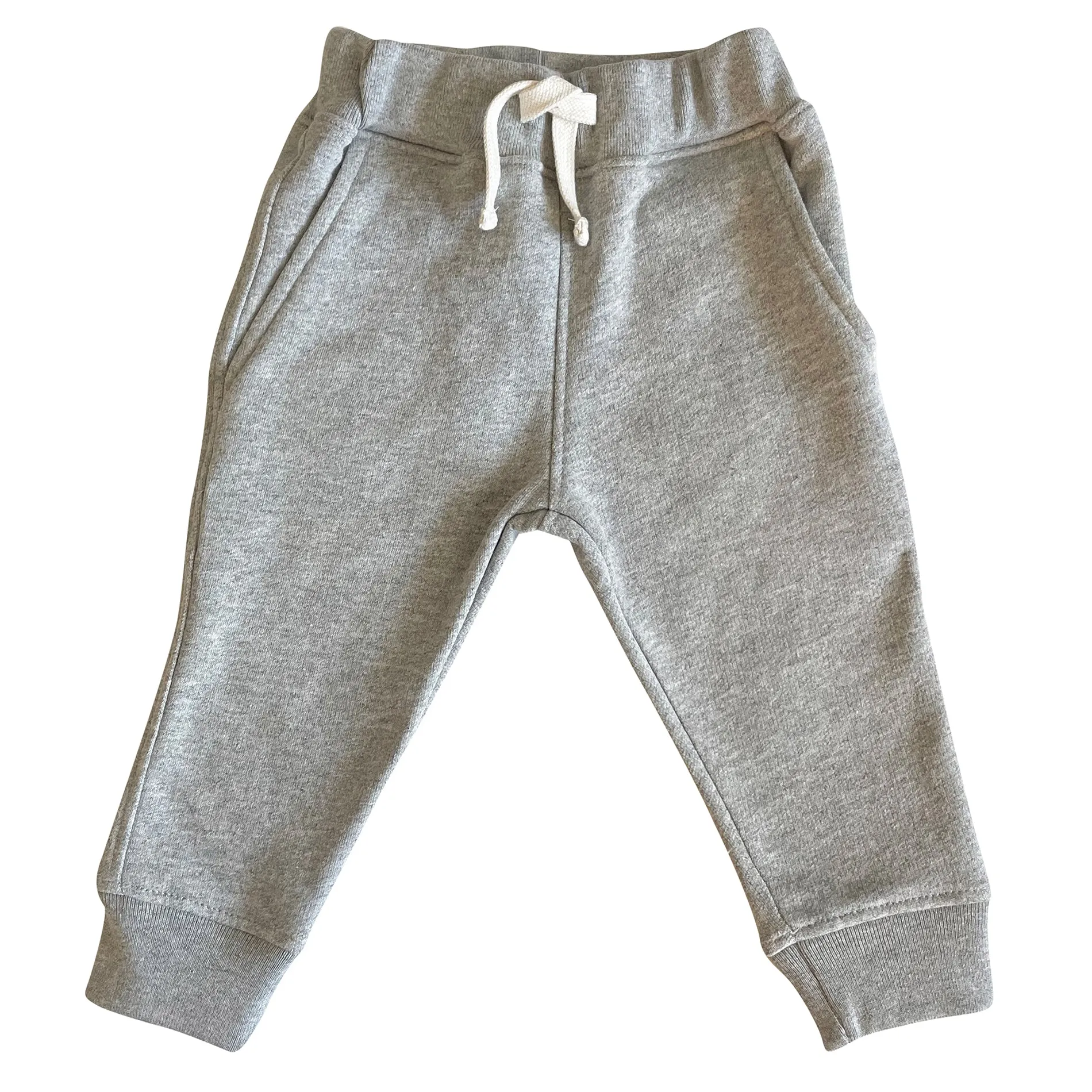 Unisex Fleece Sweatpants - Heather Grey