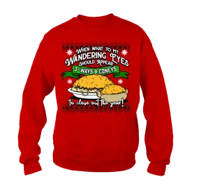 Wandering Eyes Chili Christmas Sweater