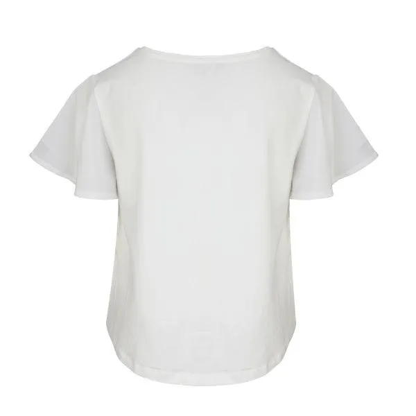 WHITE CROP TOP FOR GIRLS