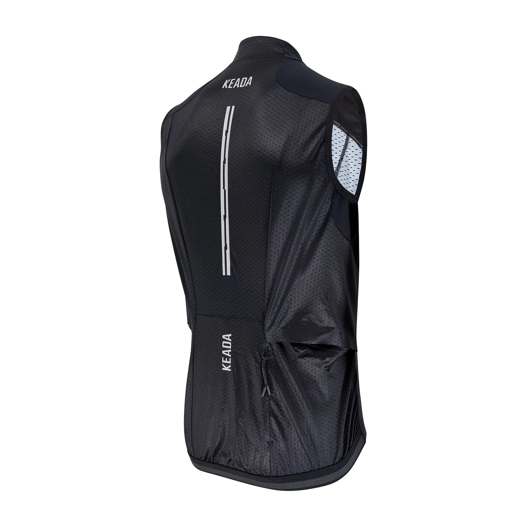 Women's Essential Cycling Gilet - Black