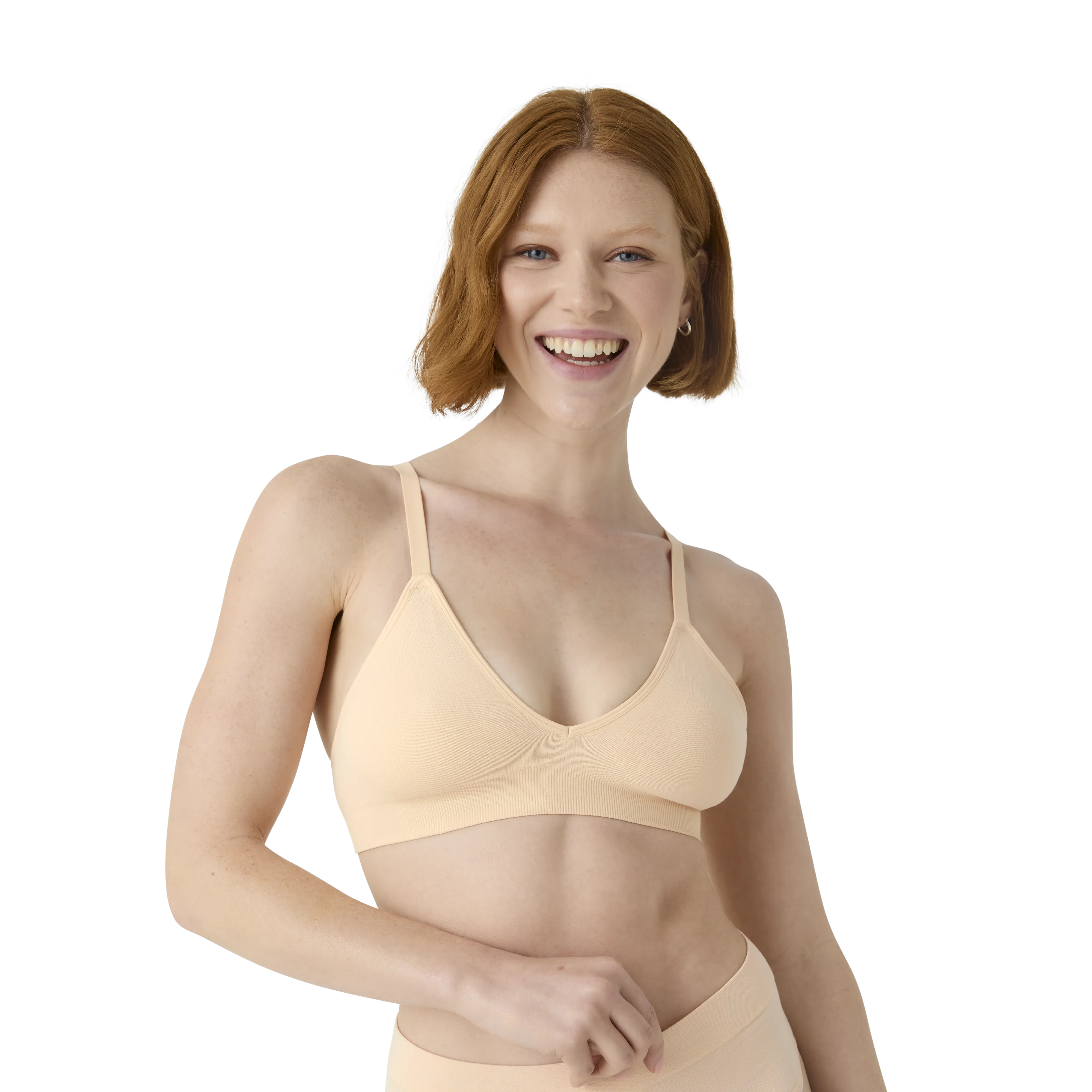 Women's Seamless Triangle Bralette 4-Pack