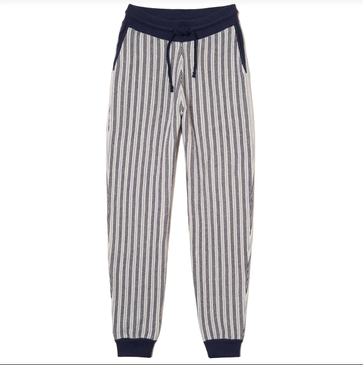 Woven Stripe Sweatpants
